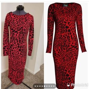 Red Cheetah Print